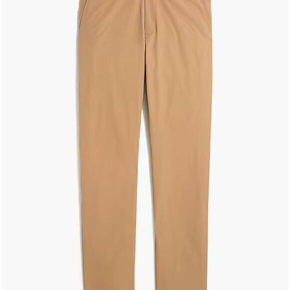 J. Crew Factory Slim-fit tech pant in Dark Khaki NWT - Picture 3 of 15